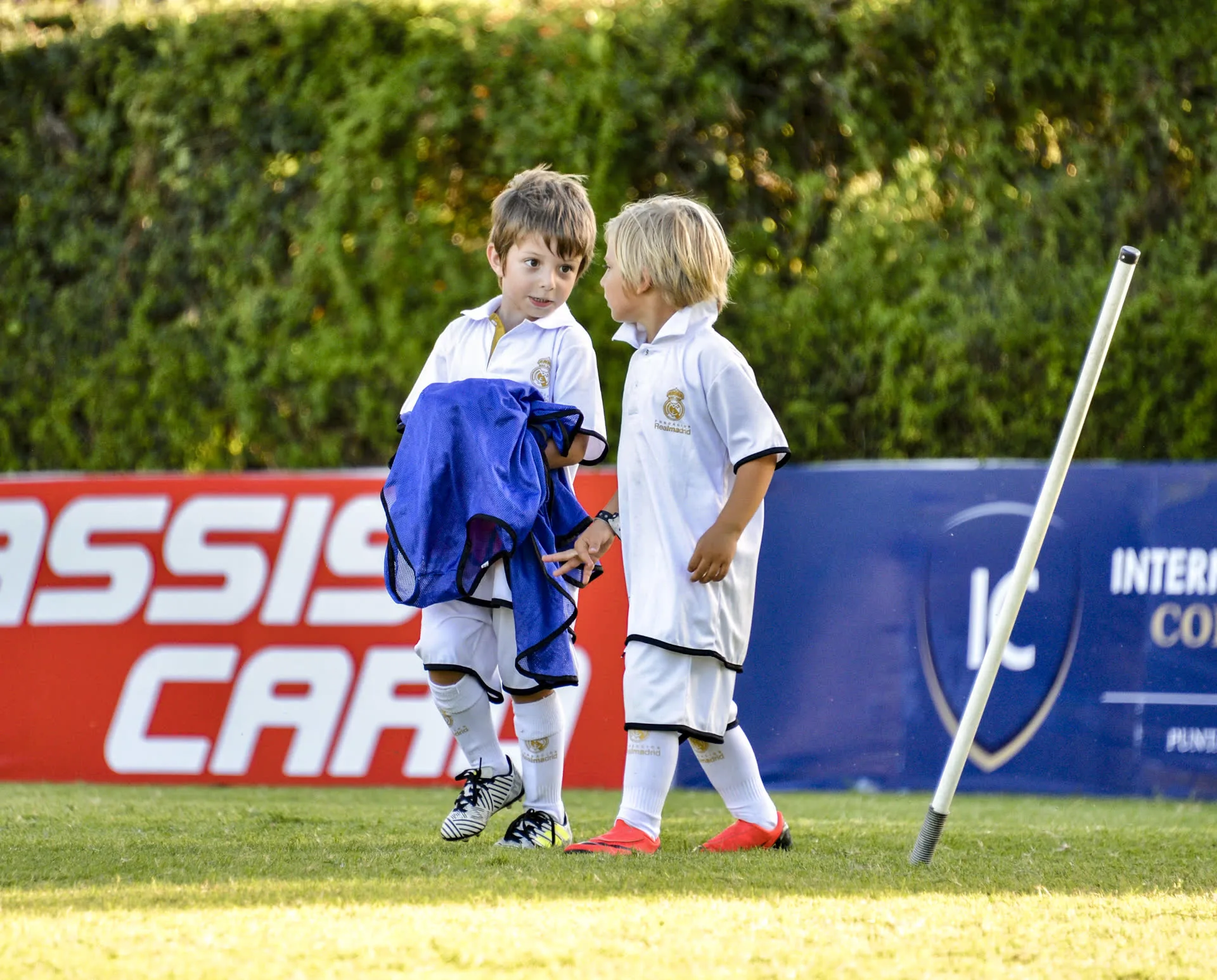 Stage football Fundación Real Madrid Clinics — session d'entraînement